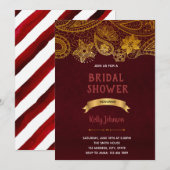 Themauitnodiging voor Bourgogne Kaart (Voorkant / Achterkant)