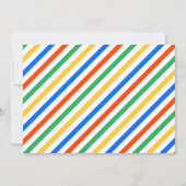 Themauitnodiging voor de winterpoolpartij kaart (Achterkant)