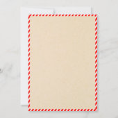  themauitnodiging voor een vliegtuig kaart (Achterkant)