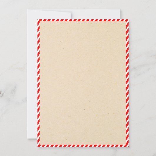  themauitnodiging voor een vliegtuig kaart (Achterkant)