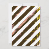 themauitnodiging voor feestelijke feestdagen kaart (Achterkant)