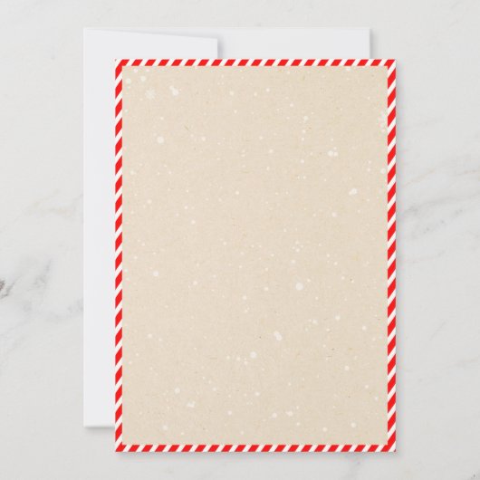 themauitnodiging voor kersttrein kaart (Achterkant)