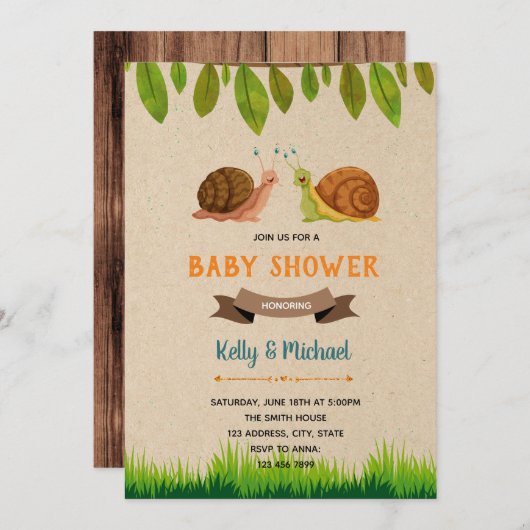 themauitnodiging voor nagelpartij kaart (Voorkant / Achterkant)