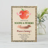 themauitnodiging voor spoedboeken kaart (Staand voorkant)