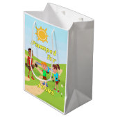 themazak voor Christelijke feestjes Medium Cadeauzakje (Voorkant Gekanteld)