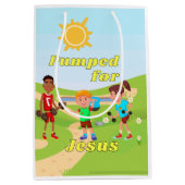 themazak voor Christelijke feestjes Medium Cadeauzakje (Voorkant)