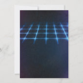 Theme Birthday Party 80 Kaart (Achterkant)