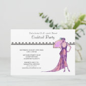 Theme Cocktail Party Invitation 1920 Kaart (Staand voorkant)