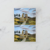 Theme of the Last Judgement - Wassily Kandinsky Kaart (Binnen)