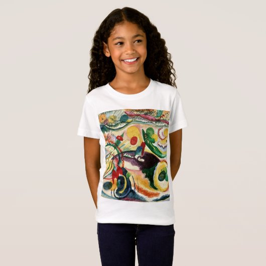 Theme of the Last Judgement - Wassily Kandinsky T-shirt (Voorkant volledig)