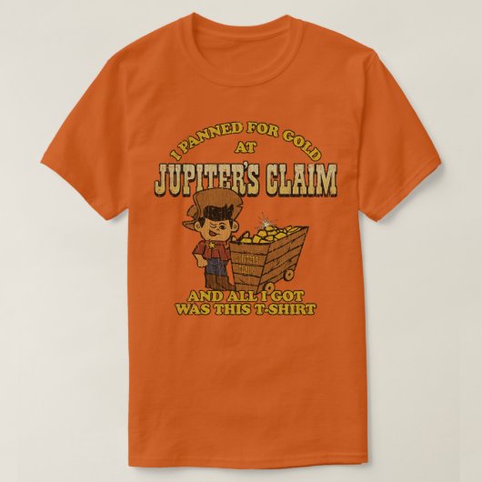 Theme Park Jupiters Claim Gold Panning 2015 T-shirt (Design voorkant)