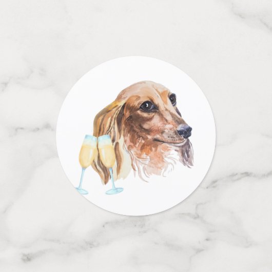 Theme Waterverf met lange adem Confetti (Kleine voorkant)