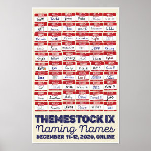 Themestock IX-poster Poster