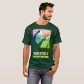 Themestock X Green Variation Unisex T-Shirt (Voorkant volledig)