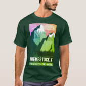 Themestock X Green Variation Unisex T-Shirt (Voorkant)