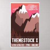 Themestock X Poster (Voorkant)