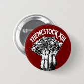 Themestock XIII knop Ronde Button 5,7 Cm (Voorkant /achterkant)