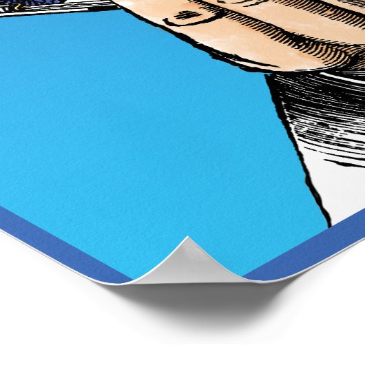 Themestock XIII-poster Poster (Hoek)