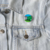 Themestock XIV Dames T-shirt Ronde Button 3,2 Cm (In situ)