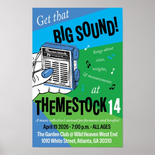 Themestock XIV Poster (Voorkant)