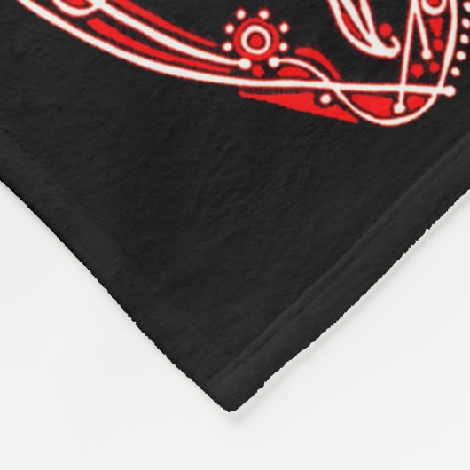 Themis Goddess Yoni Fleece Deken (Hoek)