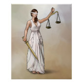 Themis - Lady Justice Perfect Poster (Voorkant)