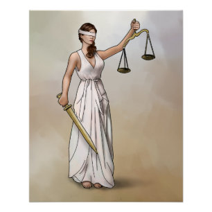 Themis - Lady Justice Perfect Poster