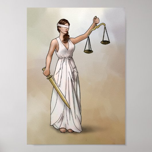 Themis - Lady Justice Poster (Voorkant)