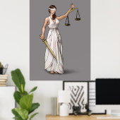 Themis - Titanium Poster (Thuiskantoor)