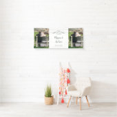 Then and Now Script 25e trouwjubileumfeest Spandoek (Insitu)