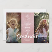 Then & Now  Rose Graduation Photo Metal Texture (Voorkant)