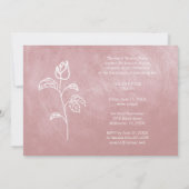 Then & Now  Rose Graduation Photo Metal Texture (Achterkant)