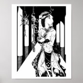 Thenet in de tempel poster (Voorkant)