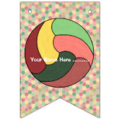 TheNursery BABY SHOWER voegt naam toe aan vlaggen  Vlaggetjes (Tweede vlag)