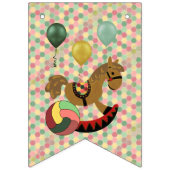 TheNursery BABY SHOWER voegt naam toe aan vlaggen  Vlaggetjes (Eerste vlag)