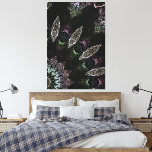 Theo Canvas Afdruk (Insitu (Slaapkamer))