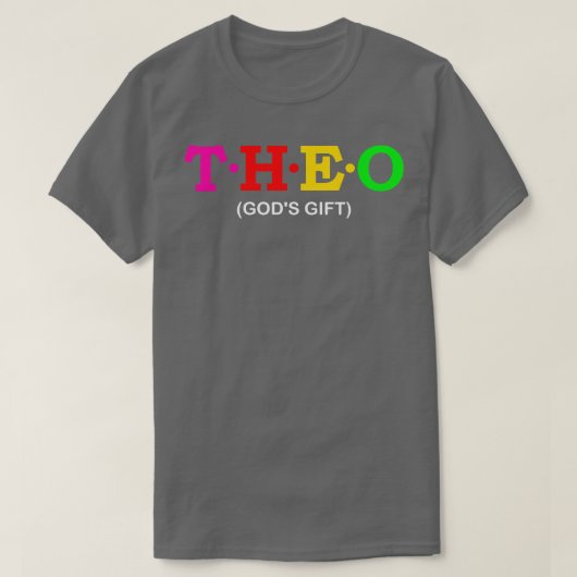 Theo God39s gave T-shirt (Design voorkant)