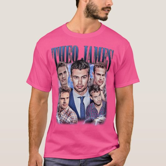 Theo James Bootleg Tshirt (Voorkant)