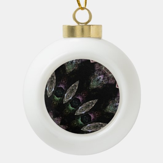 Theo  keramische bal ornament (Voorkant)