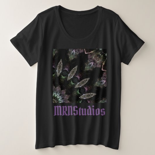 Theo plus size T-shirt (Design voorkant)