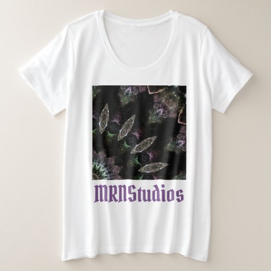 Theo plus size T-shirt (Design voorkant)