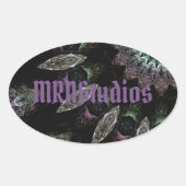 Theo stersticker ovale sticker (Voorkant)