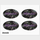 Theo stersticker ovale sticker (Vel)