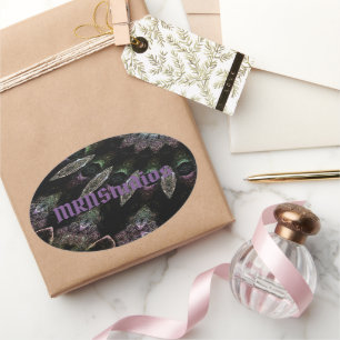 Theo stersticker ovale sticker