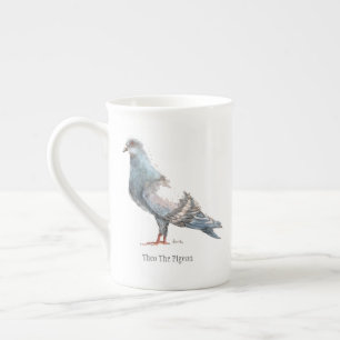 "Theo The Pigeon" beenChina Tea Cup Porselein Kop