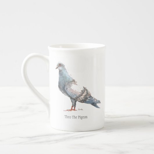 "Theo The Pigeon" beenChina Tea Cup Porselein Kop (Links)