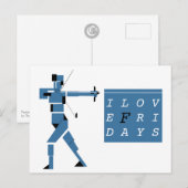 Theo van Doesburg Archer CC0236 Briefkaart (Voorkant / Achterkant)