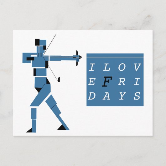 Theo van Doesburg Archer CC0236 Briefkaart (Voorkant)