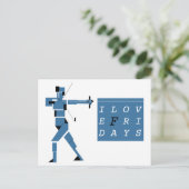 Theo van Doesburg Archer CC0236 Briefkaart (Staand voorkant)