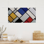 Theo van Doesburg Contra-Composition XVI Poster (Keuken)